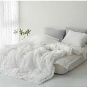 바닐라 차렵 퀸 Q 세트 화이트 사계절 이불 침구 (WFJ5QA9)