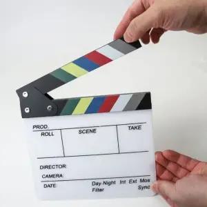 감독촬영소품 웨딩 방송 영상 뮤비 클랩보드 (WFJ5LJL)