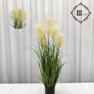 인테리어조화 감성 가득 팜파스 조화 화분 거실 침실 홈