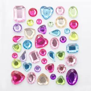 응원봉 보석 diy 큐빅 주얼리 인기 추천제품 손톱 50개 다용도 네일 스티커 혼합 1장에 믹스 꾸미기