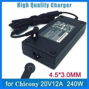MSI Katana 17 B13VFK-622AU B13VFK 충전기 용 Chicony 20V 12A 240W AC 전원 어댑터 용 원본