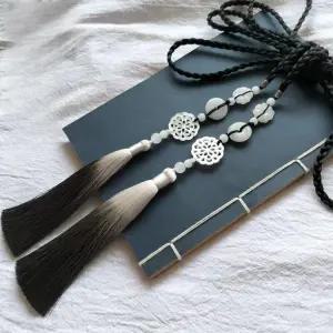 남자 허리끈 팬츠 술띠 악세사리 양반 장신구 귀도래 허리띠 전통 도포끈 벨트 돌띠