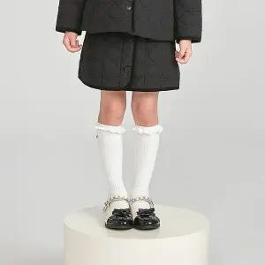 [보리보리/닥스리틀]닥스리틀 변형퀼팅 스커트 DTF15SA55M_BK