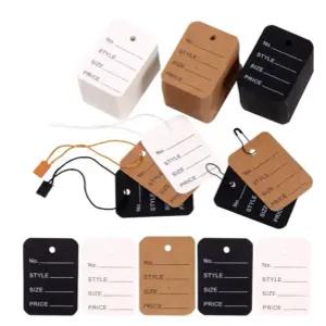 종이택 추천제품 네임택 인기 의류택 가격표 1000매