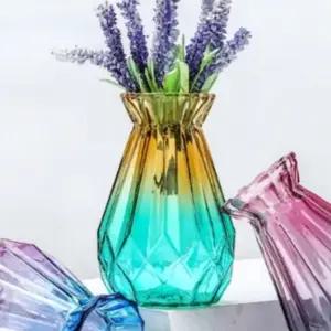 화병 인테리어 거실 화분 유리화병 옐로우그린 (WFJPVI1)