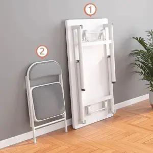 접이식 책상 의트 철제 구성 테이블 공부 학생