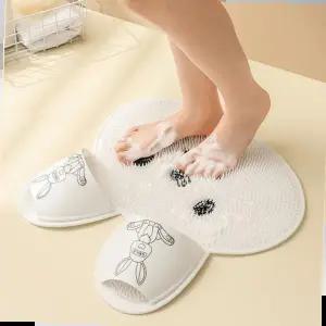 각질제거 발바닥 뒷꿈치 각질 제거 발매트 다용도 샤워 브러쉬