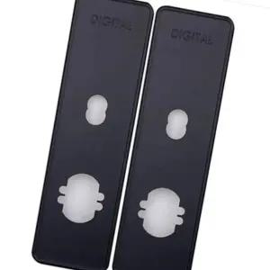 블랙 번호키 현관 출입문 통합보강판 자가설치 2개 (WFJ51U0)