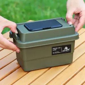 물티슈케이스 미니 휴대 캠핑 케이스 카키 (WFJPW4C)