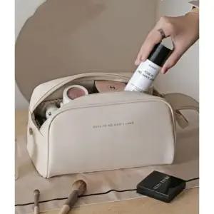 여행용 화장품 보관함 휴대형 수납 파우치 와이드 정리함 (WFJ6612)