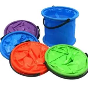 미술 도구 세척 통 칸막이 접이식 붓 물통 M50327 사용하기 편리한 붓세척통 (WFJ5U5R)