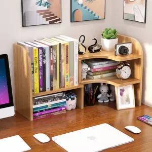 책상정리함 자유배치 코너 책상 위 선반 정리 책꽂이 미니