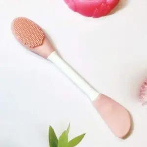 마스크 브러쉬 실리콘 페이스 붓 핑크 (WFJPWC5)