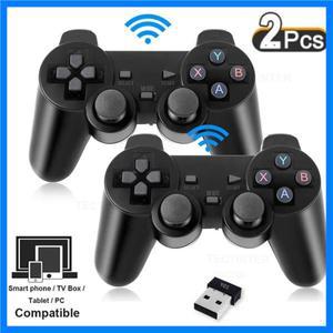 안드로이드 전화/PC/PS3/TV 박스용 2.4Ghz 무선 게임패드 비디오 게임 콘솔 게임 컨트롤러 USB 조이스틱 어