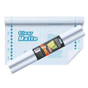 [미국배송] 책 공예품 및 조리대용 첼 2팩 매트 클리어 콘택트 종이 롤 셀프 접착 책 커버 17.5인치 X 5피트