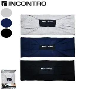 와플 흡습속건 메쉬 원단 스포츠 와이드 헤어밴드 (WFJ6BMK)