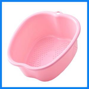 휴대용 플라스틱 대형 발 목욕 스파 욕조 양동이 발 디톡스 페디큐어 마사지 3 가지 색상 G5AB