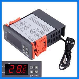 DC 12V LED 디지털 온도 컨트롤러 STC-1000 온도 조절기 온도 조절기 인큐베이터 DC24V AC110V 220V 가열