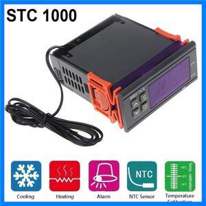 1PC LED 디지털 온도 컨트롤러 온도 조절기 온도 조절기 인큐베이터 릴레이 가열 및 냉각 12 V 24V 220V ST