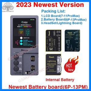 ICopy Plus 2 트루 톤 라이트 센서 배터리 수리 8 X XS MAX XR 11 Pro Max 진동 읽기 및 쓰기 복구 프로그