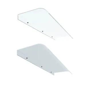 고정식 어닝 투명 가림막 천막 캐노피 카페 지붕 테라스