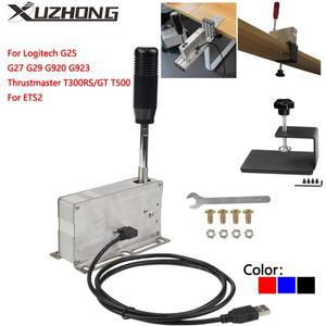 PC USB 레이싱 게임  G25 G27 G29 G920 Thrustmaster T300RSGT T500 For ETS2 용 순차 시프터 H 기어 시프