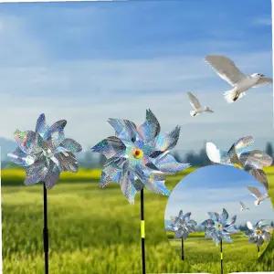 비둘기 조류퇴치 바람개비 10p 빛반사 농업용