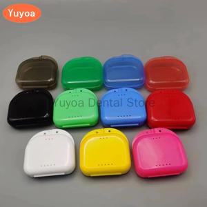 의치 보관함 정리함 치과  리테이너 인조 치아 보호 케이스 보스틸  박스 50 개