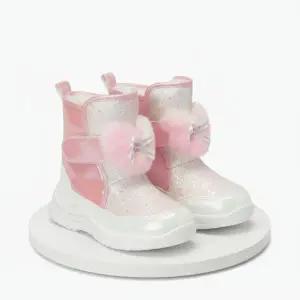 BENETTONKIDS 하트 퍼 패딩 부츠_QCSH13561PK 600249