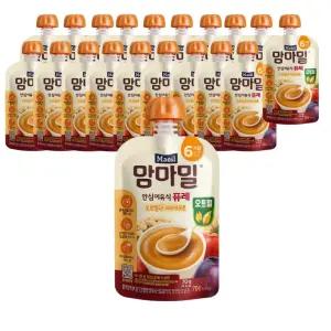 매일 맘마밀 이유식오트밀사과프룬 퓨레 100g 10팩