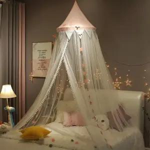 공 인테리어 캐노피 침실 공주 동굴텐트