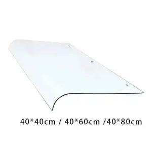 투명 캐노피 현관 발코니 비가림 차양막 빗물받이