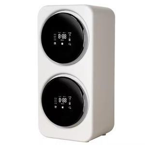 듀얼 휴대용 세탁기 벽걸이형 미니 소형 및 건조기 2 in 1 스마트 버킷 자가 세척 기능 포함 65 ℃ 고온