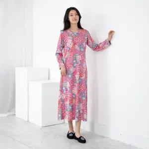 엄마옷 초롱꽃 면 원피스 홈웨어 1GHJ24504 중년여성 마담 60 70대  빅사이즈 할머니