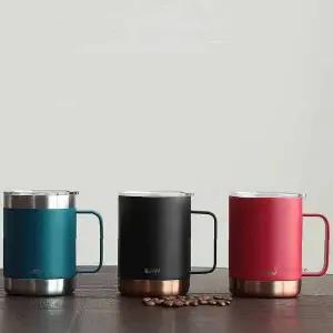 머그컵보온 360ml 스텐 뚜껑pqr762