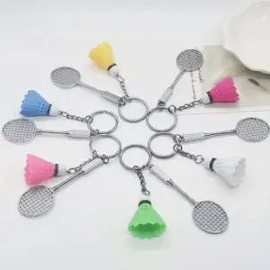 셔틀콕 열쇠고리 배드민턴 키링 WFI8XKP