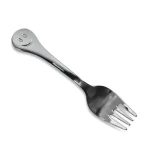 유아용 스텐 포크 아동 어린이 식기 스마일 캐릭터 안전한 주방용품