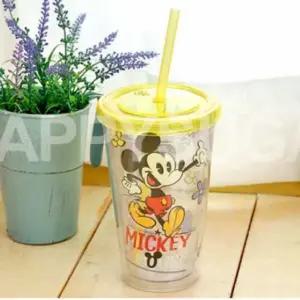 빨대컵 유아 텀블러 아이스컵 480ml 미키 캐릭터