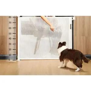 롤안전문 롤 고양이 강아지 울타리 펫도어 펜스 화이트