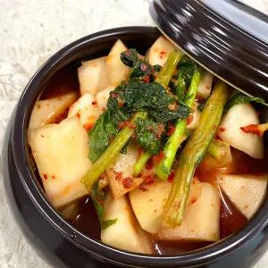 달콤 아삭 청량한 맛 강화 순무 김치 1.4kg