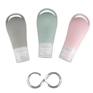 휴대용 실리콘 샴푸통 여행용 공병 90ml 헬스 가방 필수 용품 (WFJ6UZI)