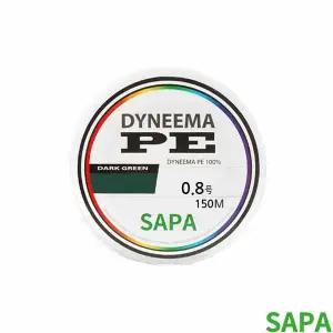 싸파 다이니마 P.E합사낚시줄 다크그린 150m 0.8호