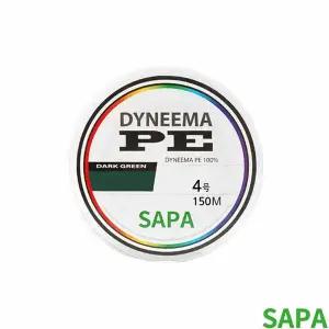 싸파 다이니마 P.E합사낚시줄 다크그린 150m 4호