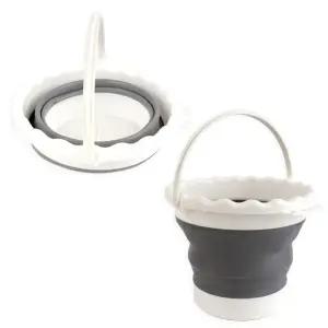 실리콘 붓꽂이 수채화 물감통 다용도 붓통 필통 물감 수납함 (WFJ6V57)