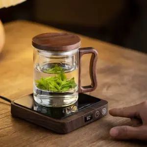 우드 컵워머 머그워머 머그컵 가정용 데우기 단계