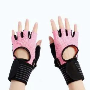 손목보호여성메쉬헬스장갑(L)웨이트운동장갑