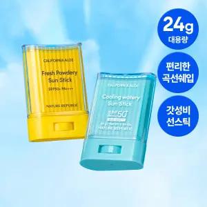 [곡선쉐입] 네이처리퍼블릭 캘리포니아 알로에 선스틱 SPF50+ PA++++ 24g 2종 (보송/쿨링수분)