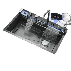 주방 개수대 사각 교체 설거지 폭포수 멀티싱크볼 카페