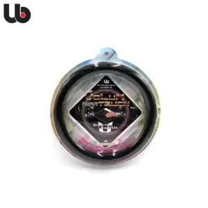 유비오토 볼륨터치 차량용 핸들커버 블랙-블랙 (WFK4B2Y)