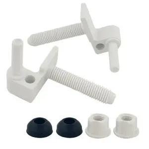 변기커버 볼트2개 고정핀이 양변기 부속 교체 (WFK698W)